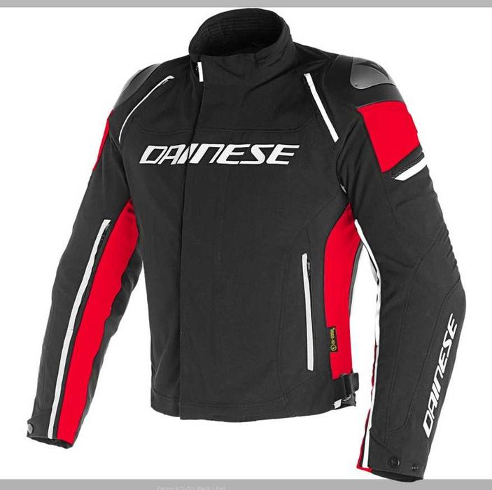 Casaco DAINESE Racing 3 D-Dry Black / Red