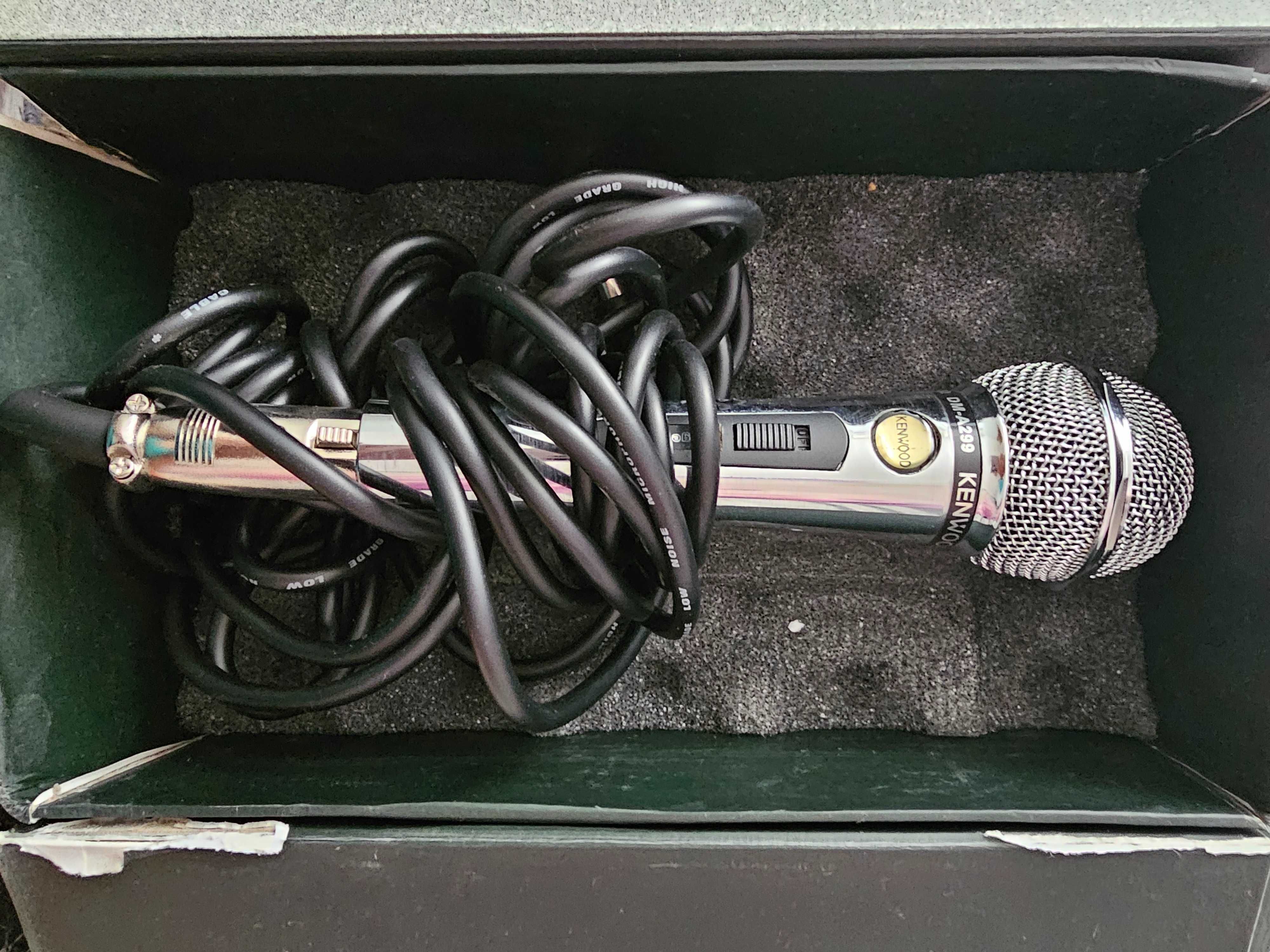 Микрофон kenwood dm-a299 с коробкой