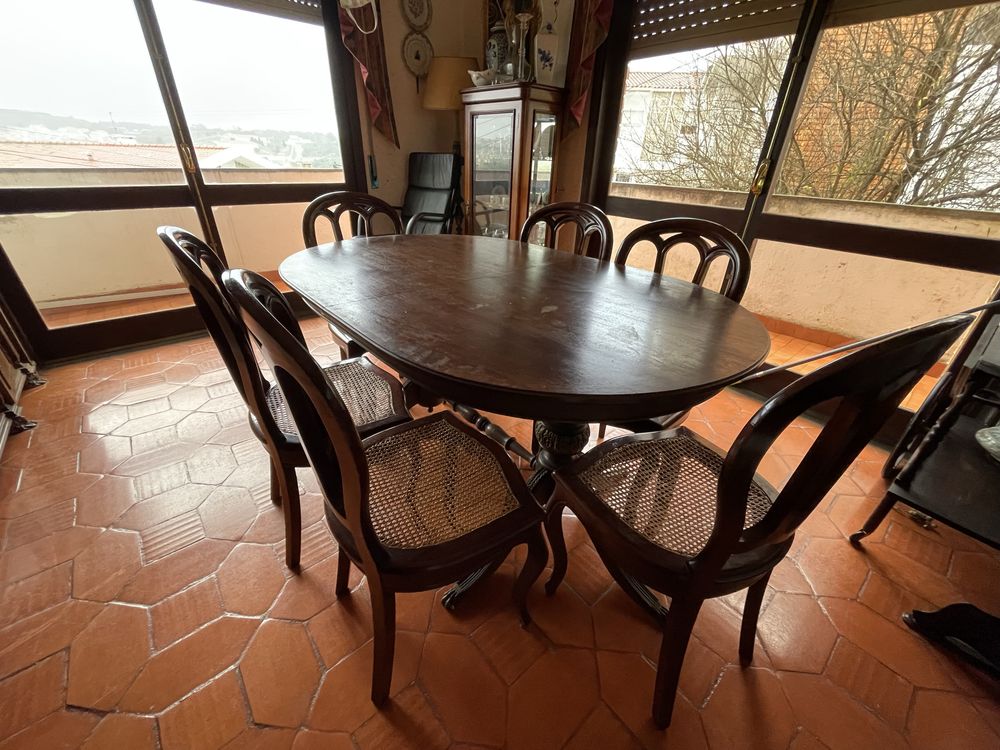 Movel Louceiro + Mesa e Cadeiras vintage