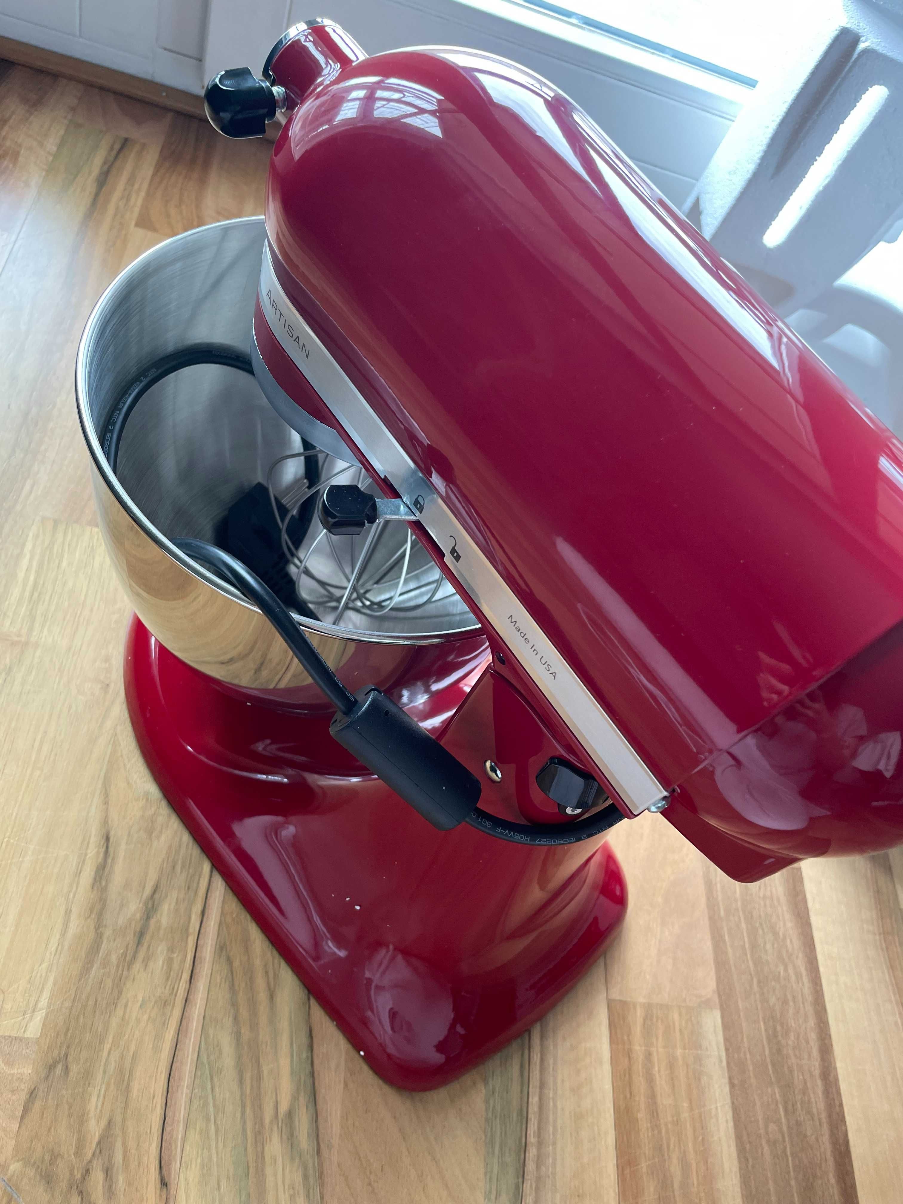 Robot planetarny KitchenAid czerwony Artisan 4,8L