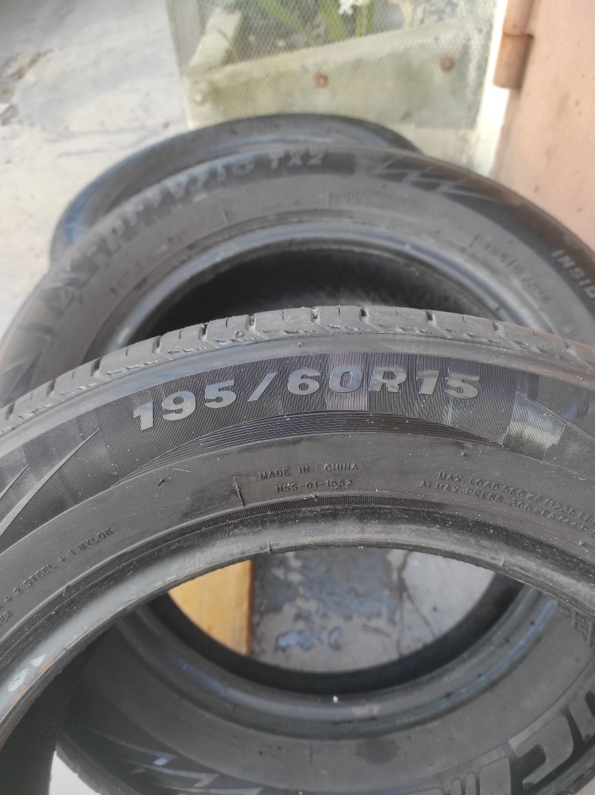 Летние шины,летняя резина Tracmax X-privilo tx2  195/60 R15