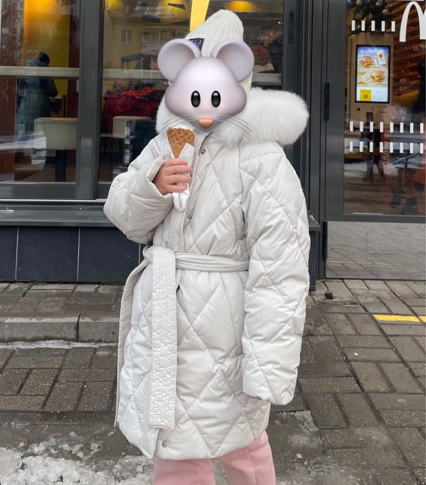 Куртка зимова дитяча для дівчинки