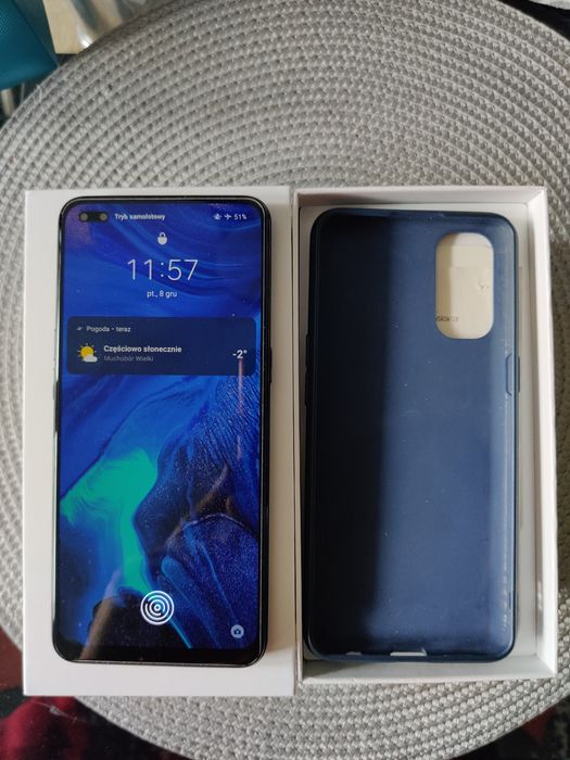 Oppo reno 4 8gb 128gb dual sim microsd jednocześnie jak nowy