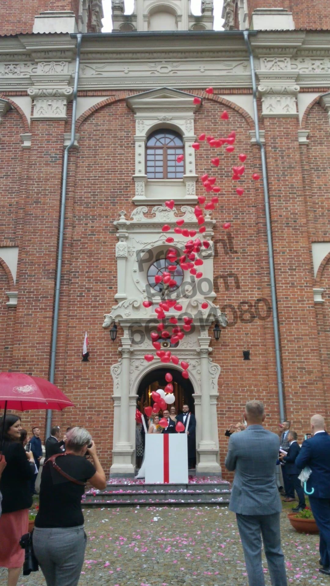 Niesamowite Pudło Prezent Balonowy z helem na Ślub-Wesele-180szt