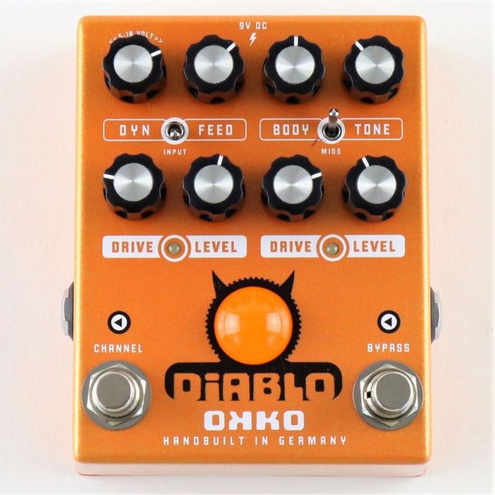 OKKO FX Diablo Dwukanałowy Efekt Gitarowy Overdrive