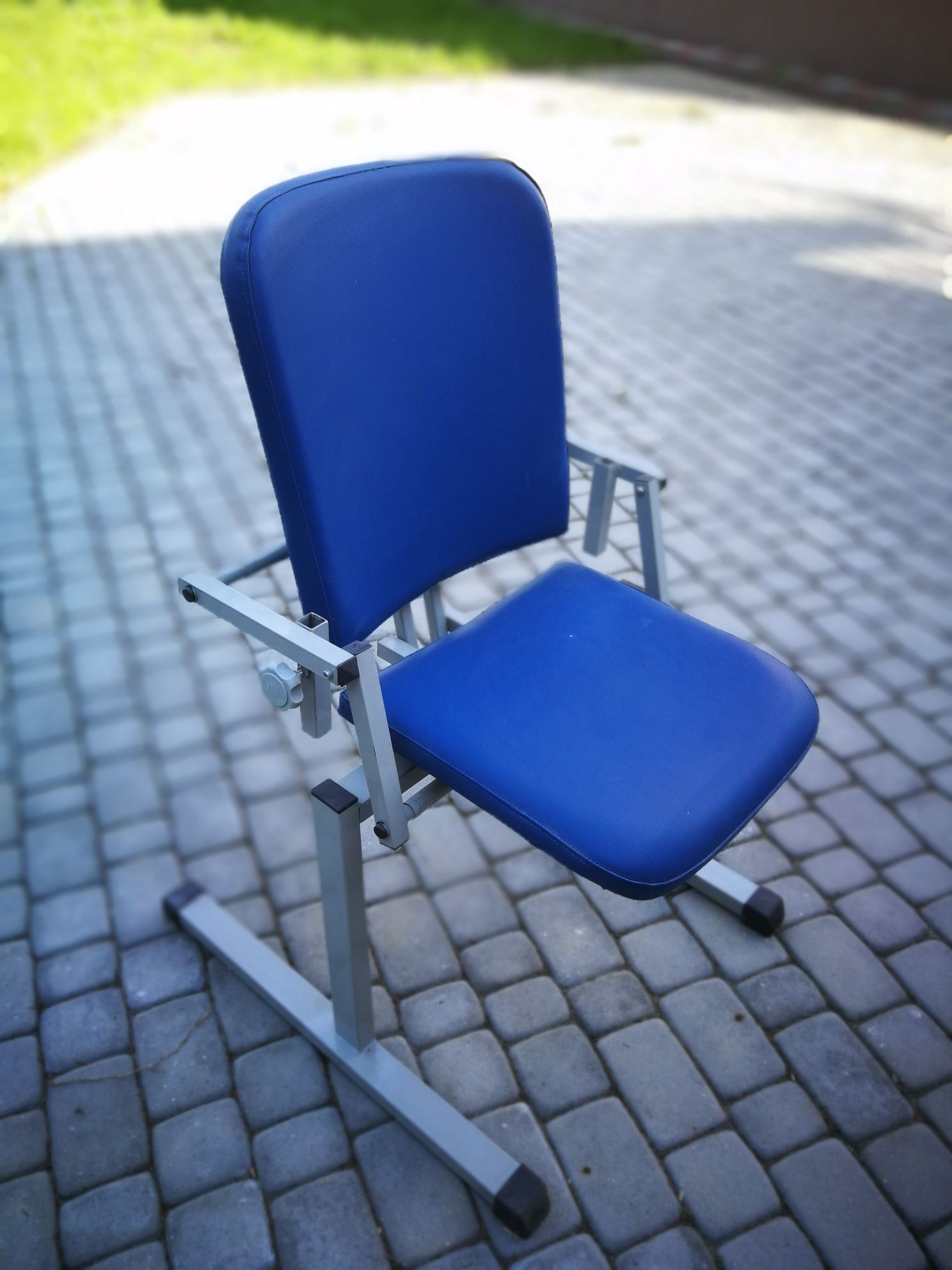Stanowisko do pobierania krwi / fotel krzesło