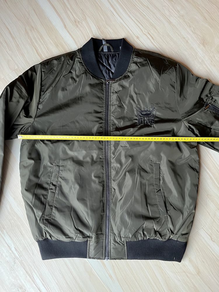 Kurtka bomber Nowa XL khaki Kariban