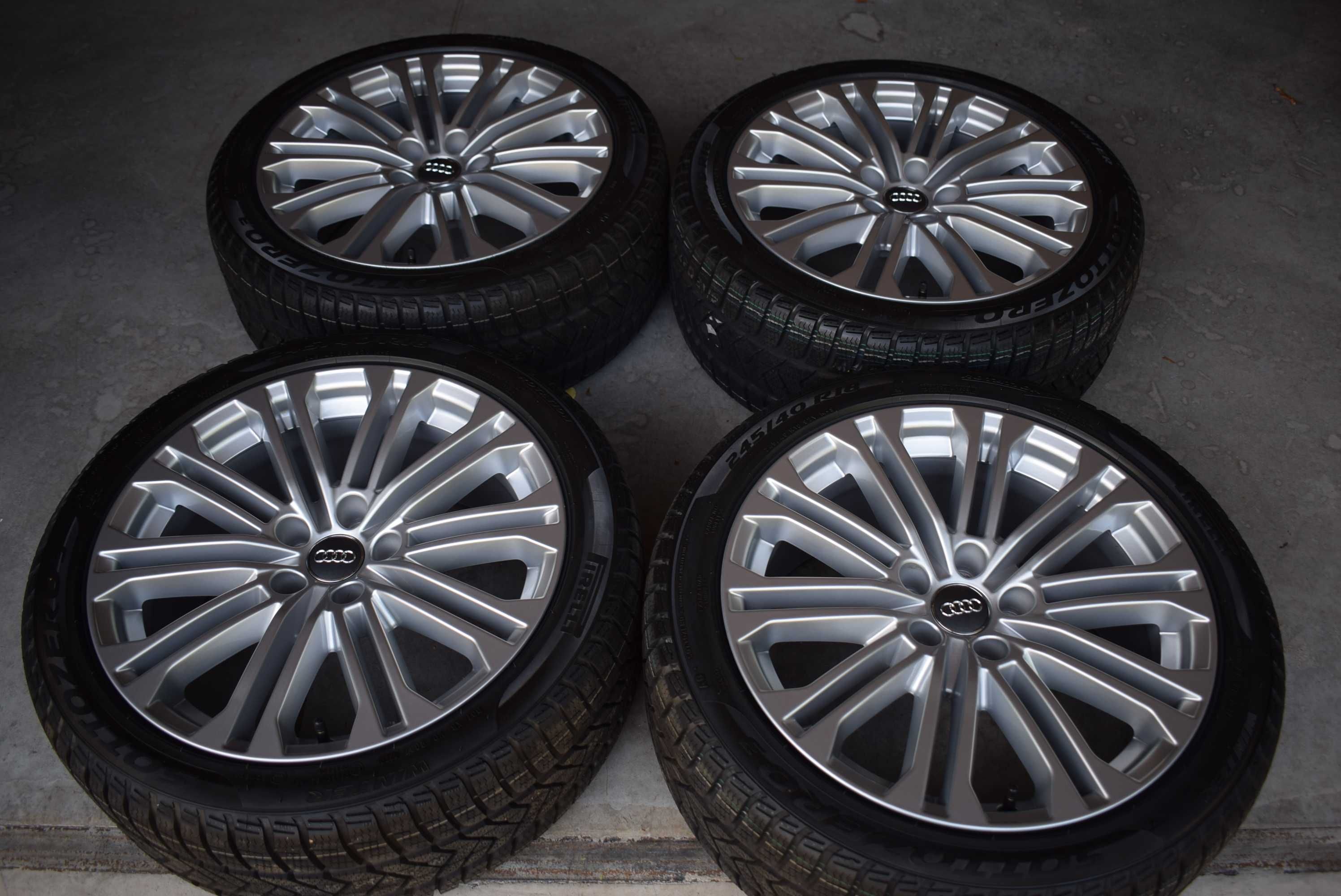 AUDI A5 S5 A4 S4 8W NOWE ZIMA oryginał oem koła pirelli AO OEM