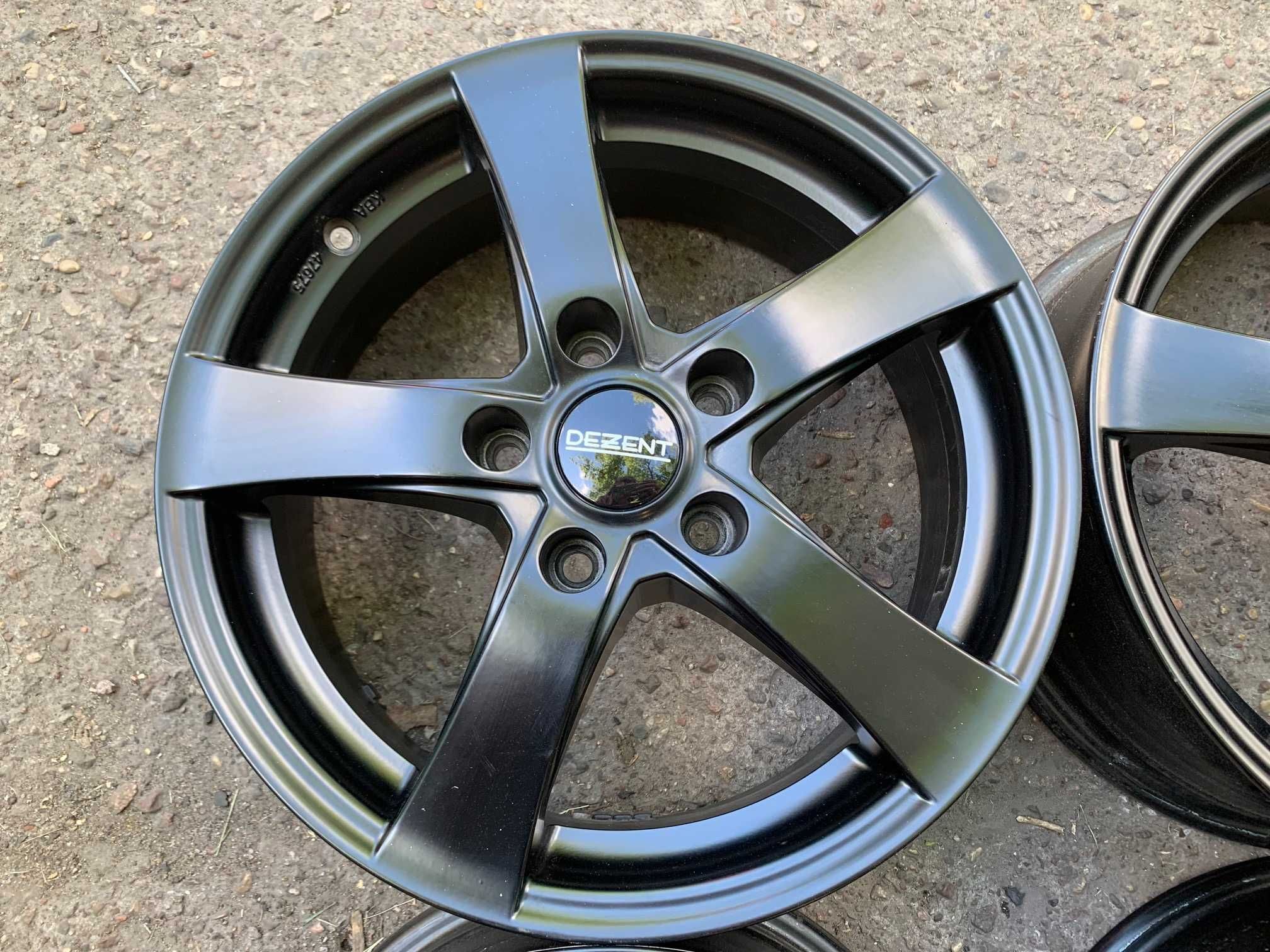 4x felgi DEZENT RE dark 16x6,5 roz. 5x114,3 ET 48 CEE'D DUSTER SX4 i30