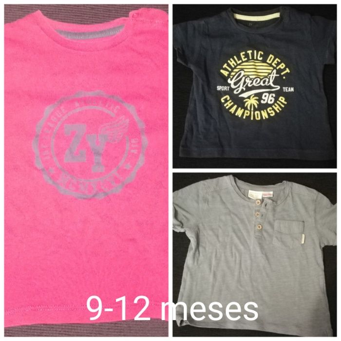 Camisolas/sweats e t-shirts bebé