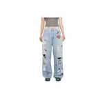 Джинси Acne Studios x Moomin Super Baggy Fit Jeans Blue