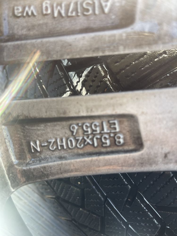 Felgi z oponami oryginal aluminiowe mercedes gle v167 20 cali