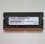 Оперативна пам'ять Apacer SODIMM DDR4 4Гб 2133МГц
