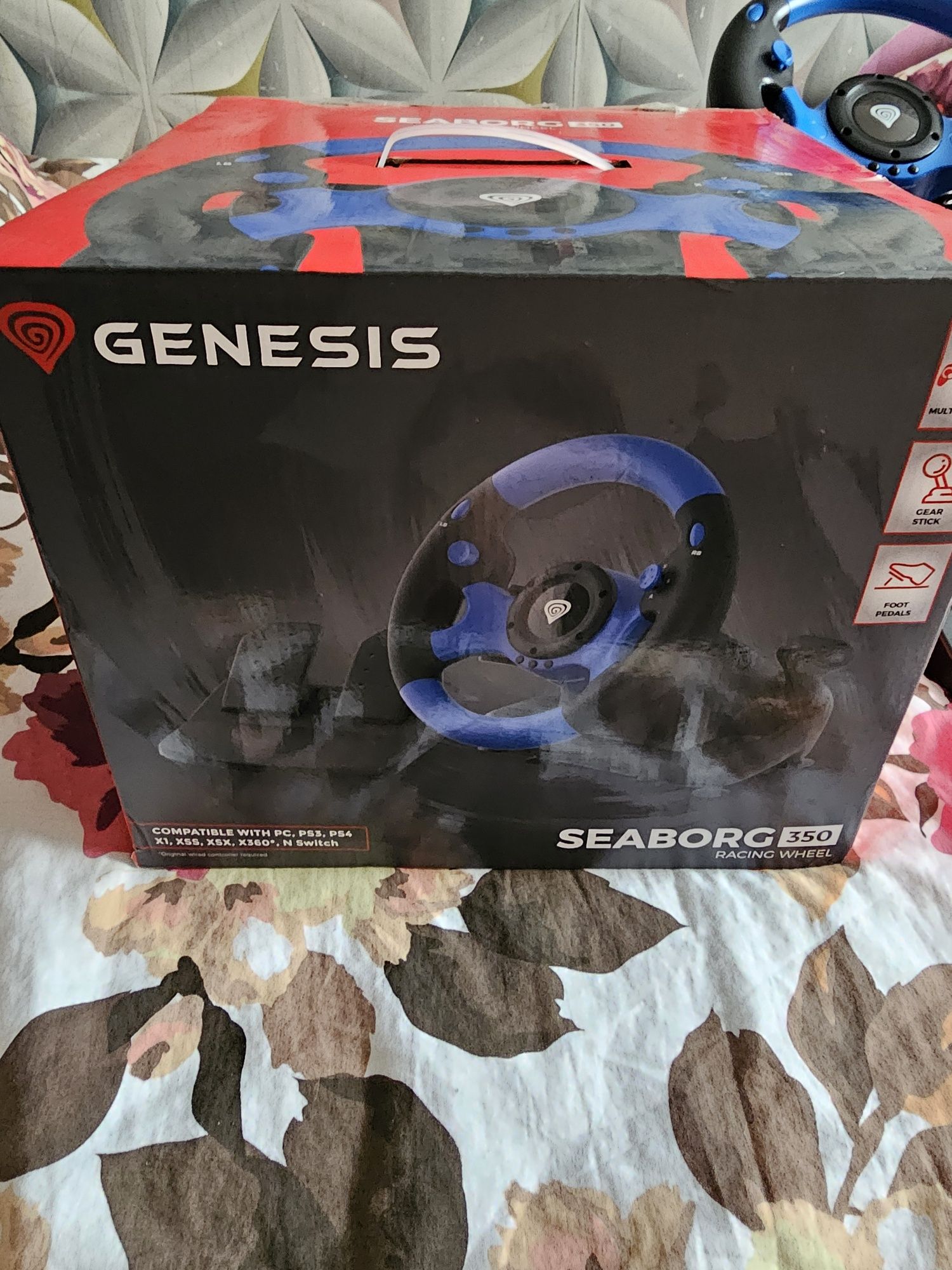 Kierownica Genesis Seaborg 350 z pedałami
