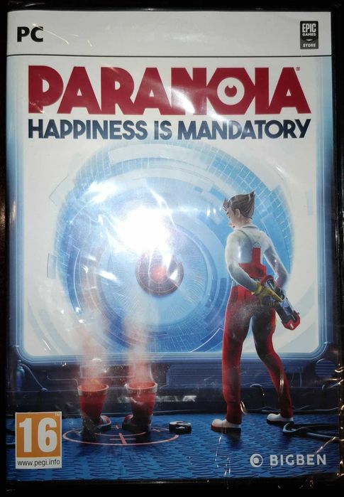 Gra PC - PARANOIA Happiness is Mandatory - nowa, wydanie pudełkowe.