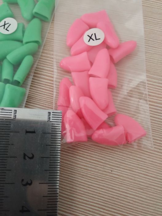 Zestaw nakładek na pazury dla kota XL – 4 kolory + klej + instrukcja