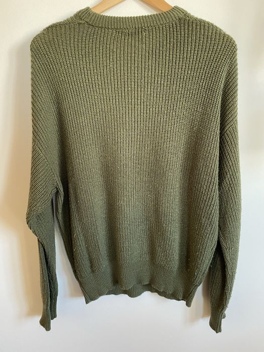 Camisola de malha verde Pull&Bear