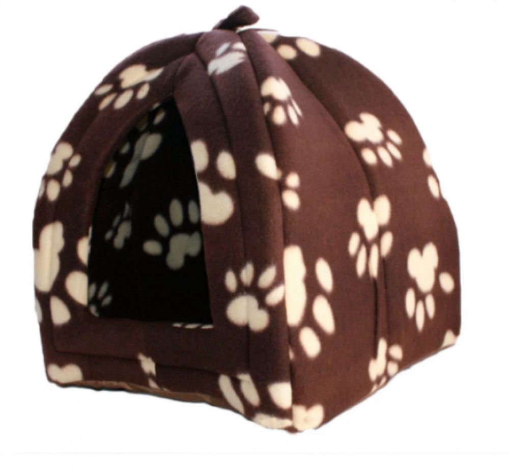 Мягкий домик для собак и кошек Pet Hut Brown