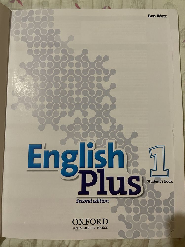 English Plus 2nd Edition Level 1: Student's Book & Workbook 2020