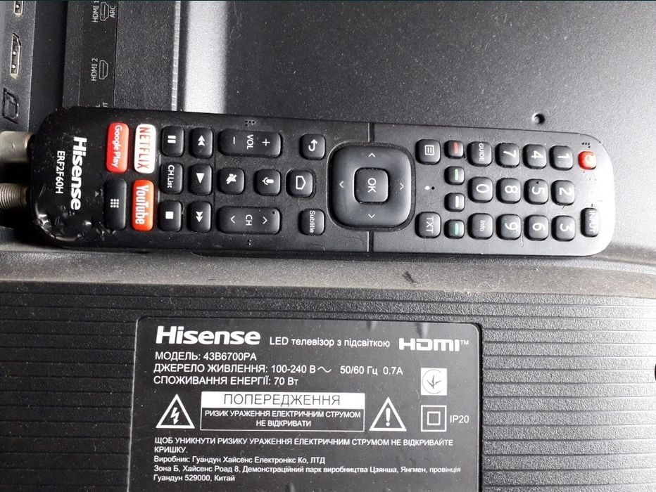 Samsung UE32H4270AU Hisens 43B6700PA Samsung PS43E450A1W