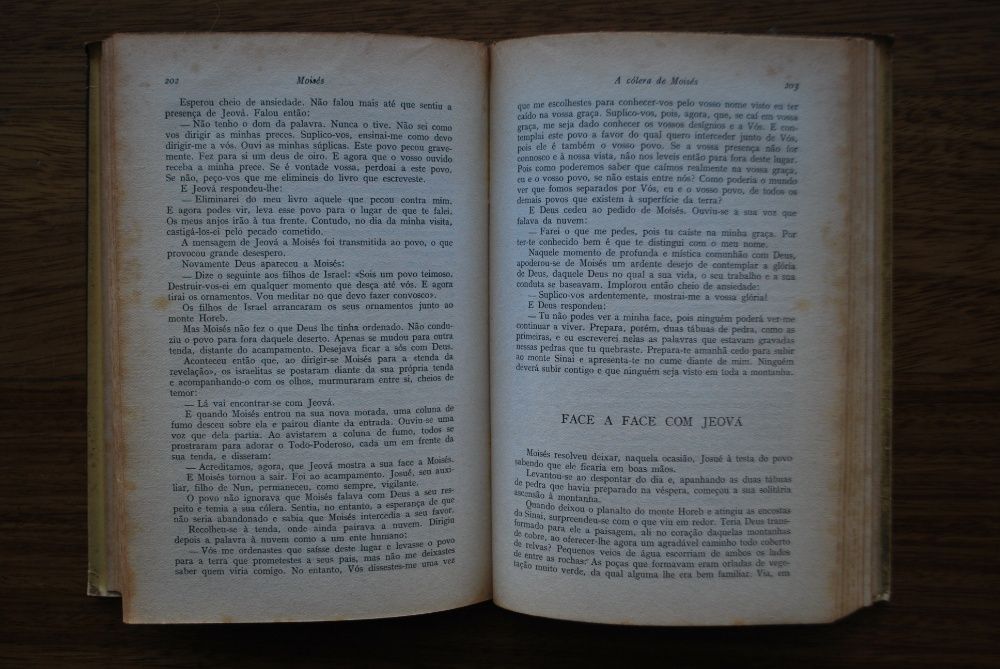 Moisés de Sholem Asch (1.ª Edição ano de 1963)