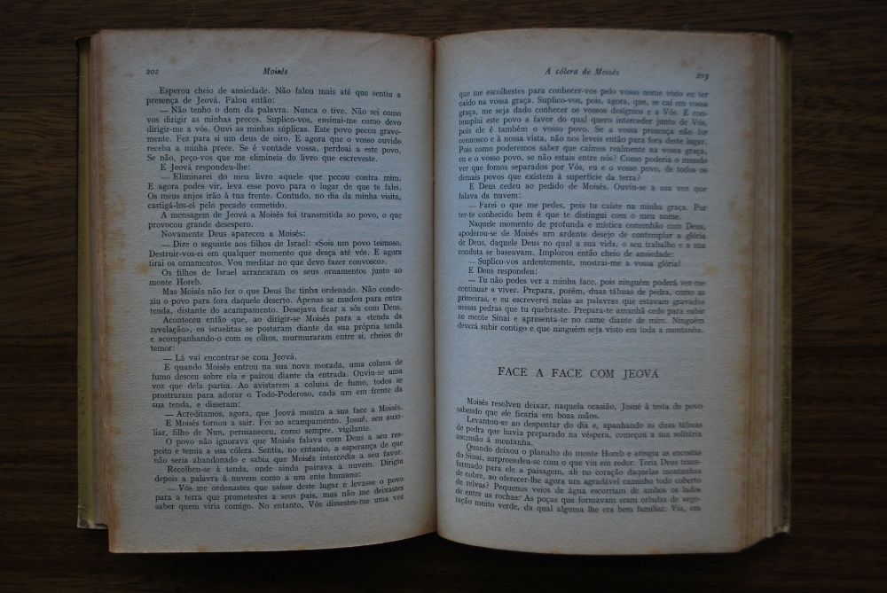 Moisés de Sholem Asch (1.ª Edição ano de 1963)