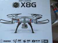 Troco: drone Syma X8G; camara 8mpx; bateria; caixa