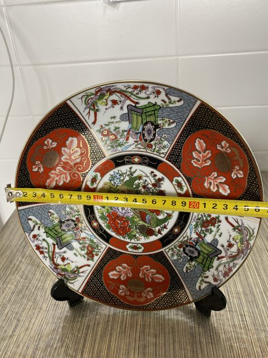 Prato de porcelana antiga chines