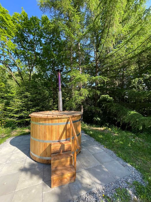 DOMKI CAŁOROCZNE Z BALIĄ - domki - Solina - Polańczyk - Bieszczady