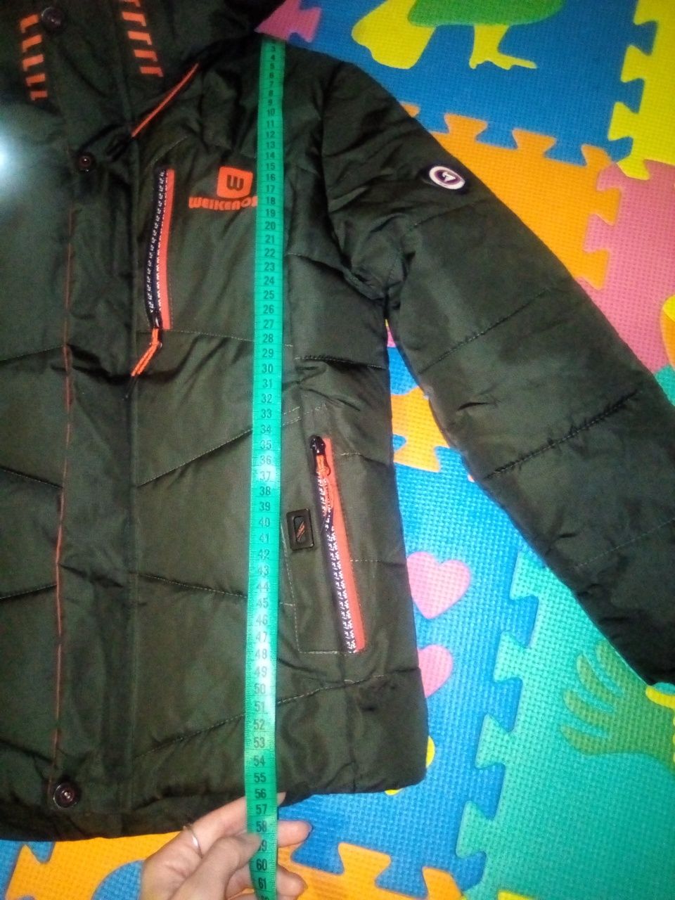 Зимова дитяча термо куртка,  128 см