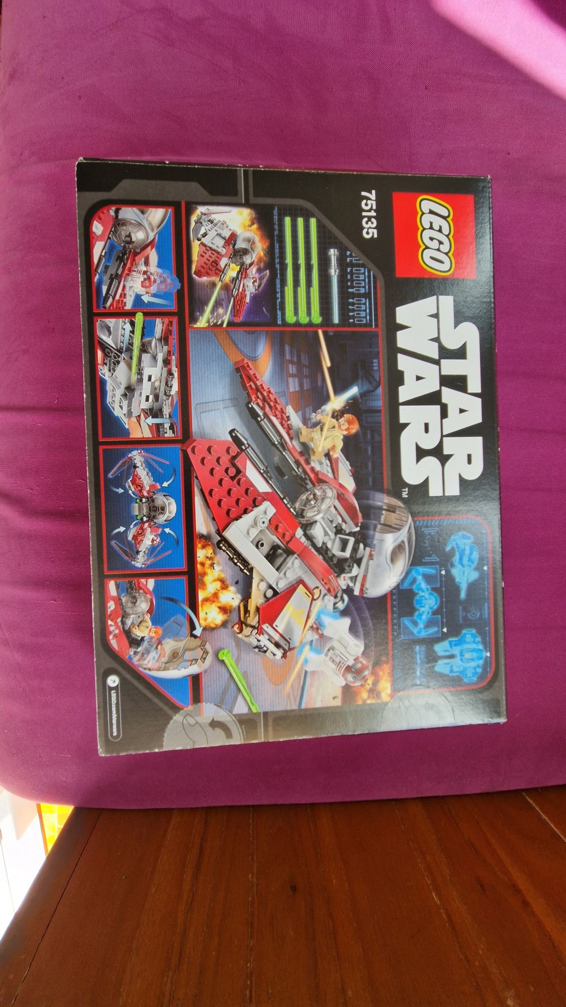 LEGO Star Wars 75135 - Obi-Wan’s Jedi Interceptor (Novo, Selado, Raro)