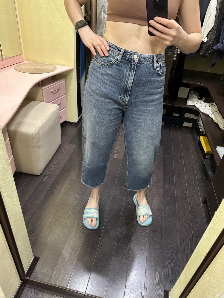 Джинсы Pepe jeans, укороченные, размер М