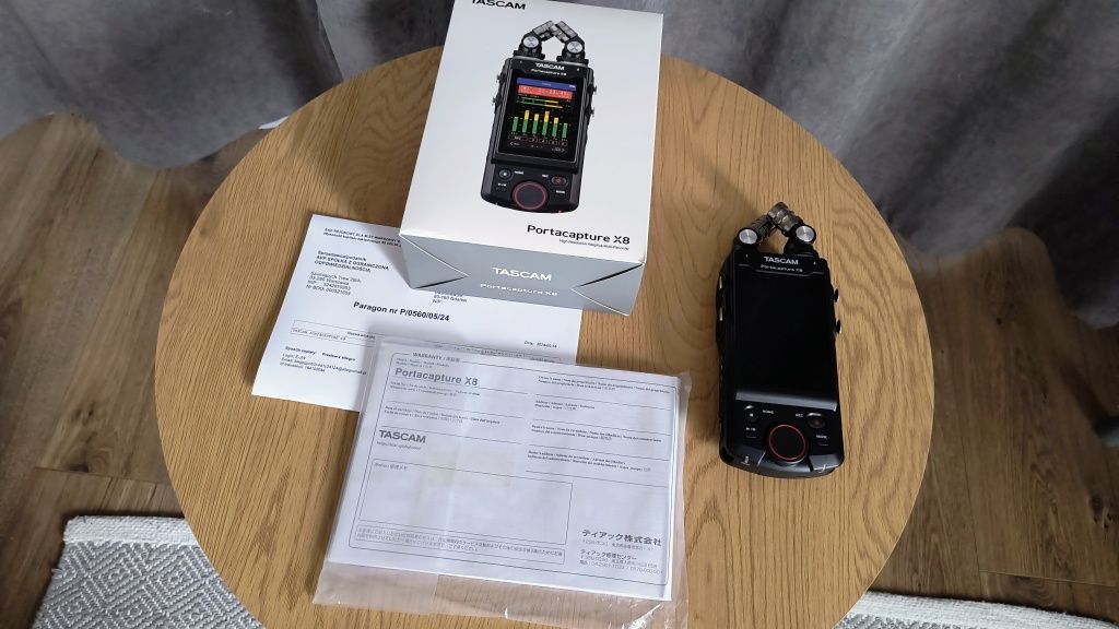 Tascam X8 rejestrator audio gwarancja