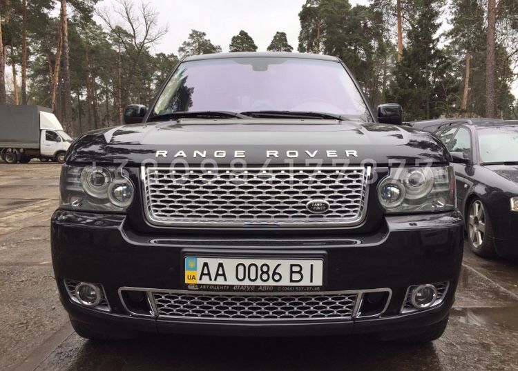 Накладка переднего бампера Autobiography Range Rover Vogue L322