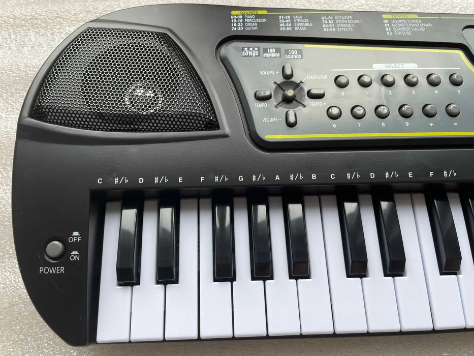 Keyboard elektroniczny Bontempi, z futerałem 49 klawiszy LCD WADA