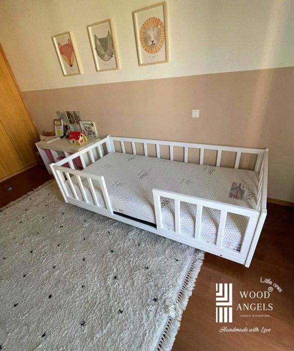 Cama criança com guardas