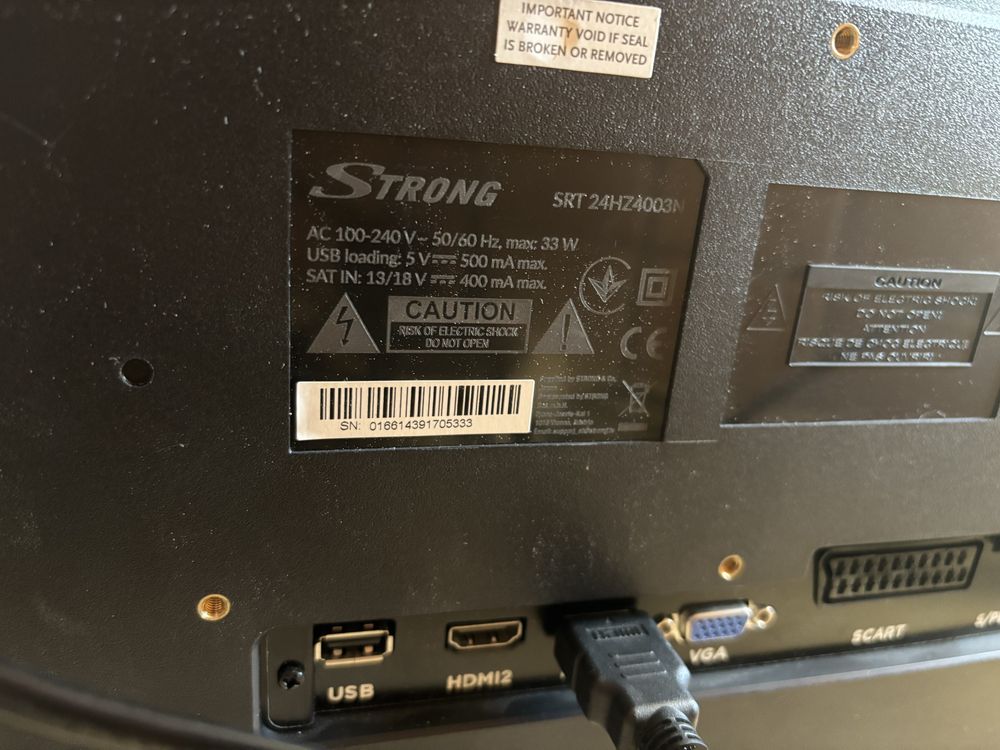Led-телевізор Strong 24HZ4003N T2