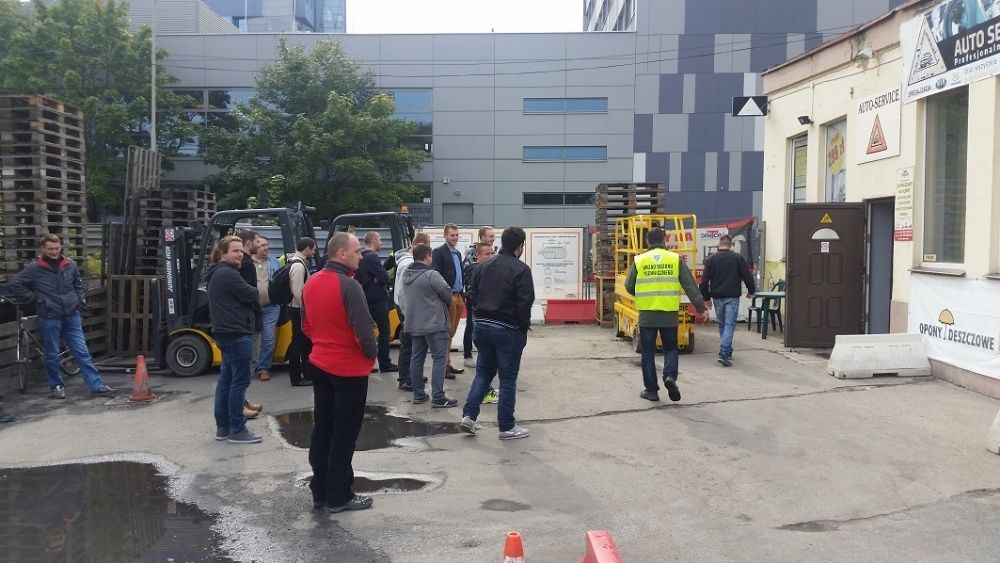 Kurs na wózki jezdniowe widłowe egzamin UDT Głogów