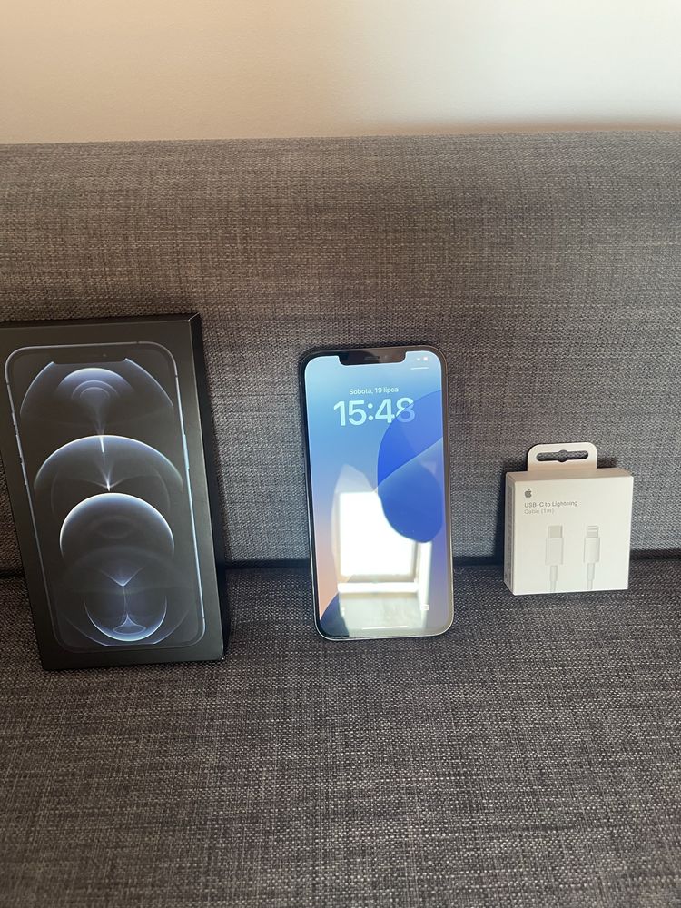 Iphone 12 Pro Max, Pacific Blue 128GB - stan idealny Poznań
