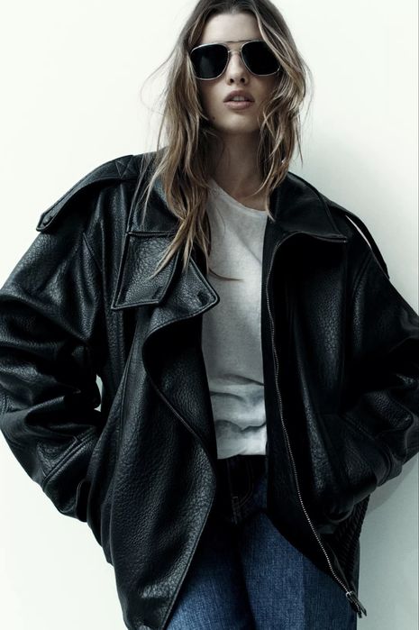 Куртка шкірянка ZARA  NEW!!!