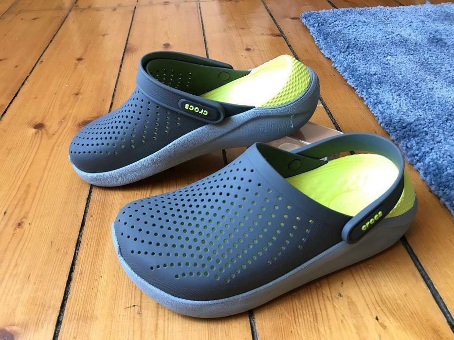 Crocs literide сірі, розмір 40 – ідеальні для активного способу життя
