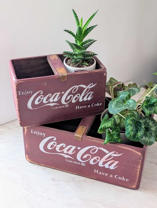 Retro skrzynki Coca-Cola (mała)