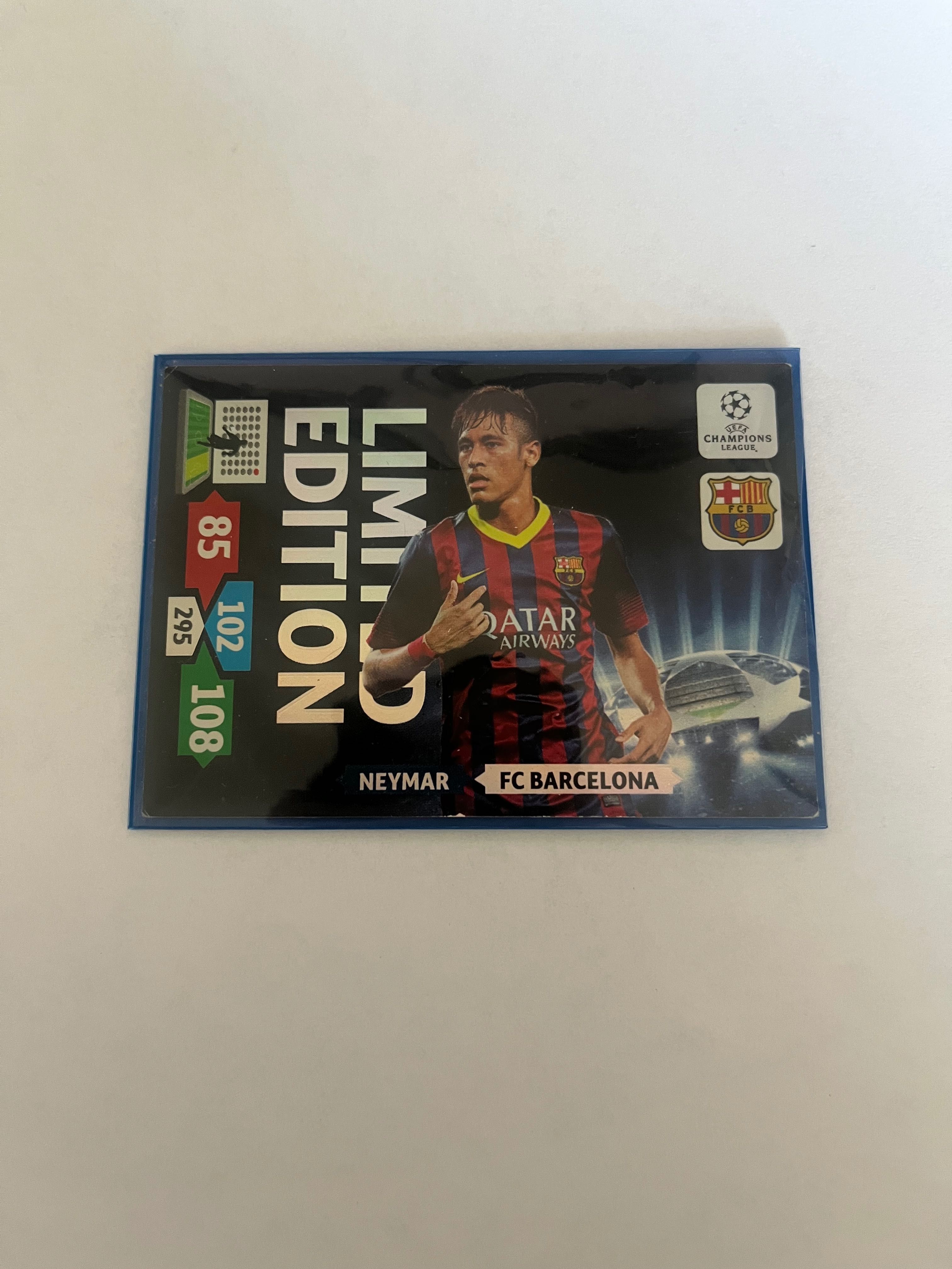 Karta piłkarska panini 2013 limited edition Neymar