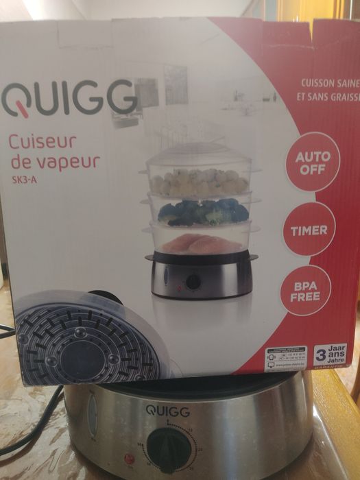 Panela de cozer a vapor QUIGG