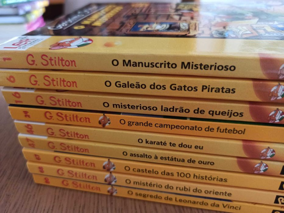 Livros Geronimo Stilton