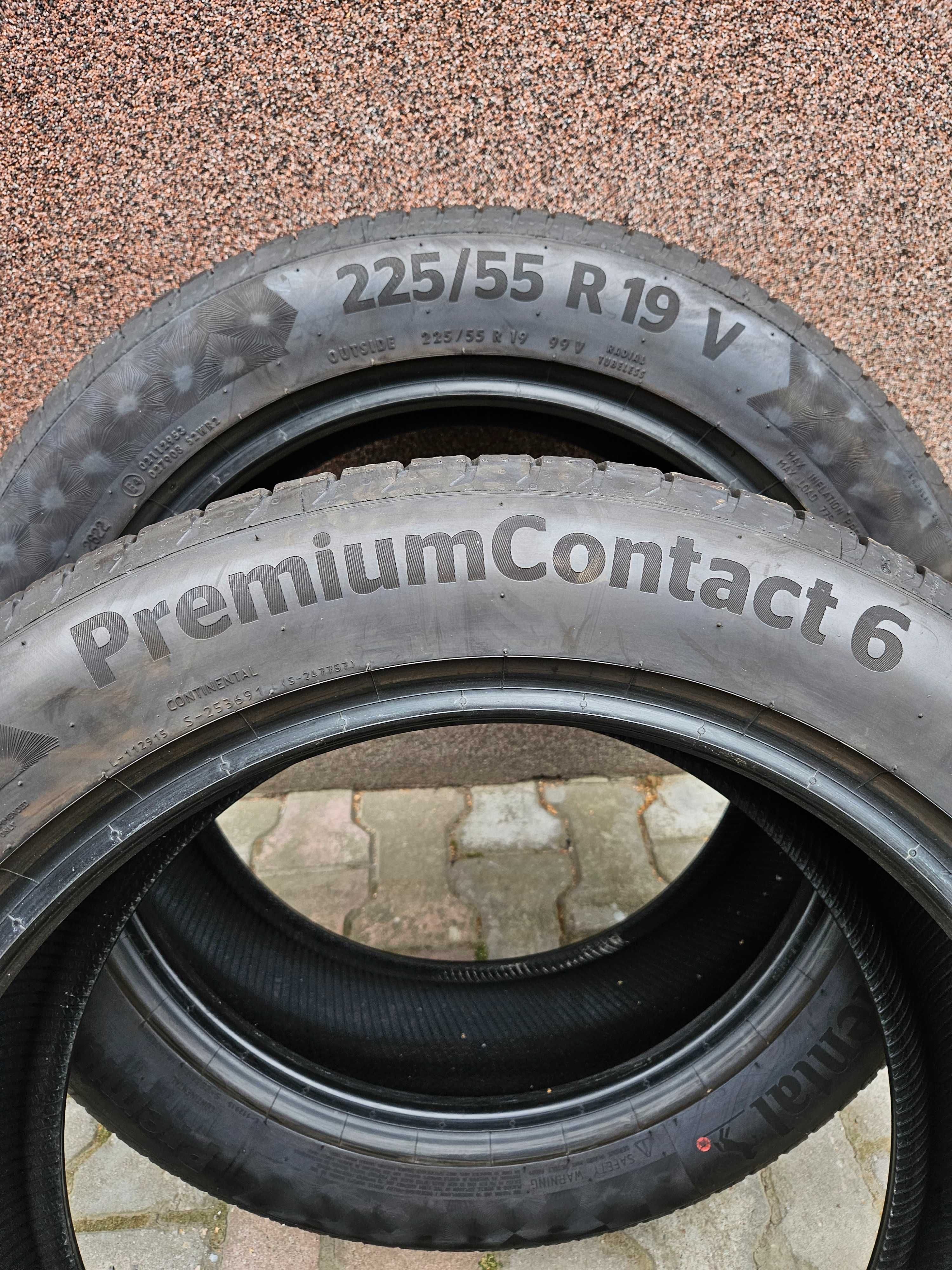 225/55R19 continental premium contact 6