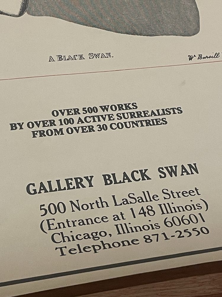 Cartaz World Surrealist Exhibition