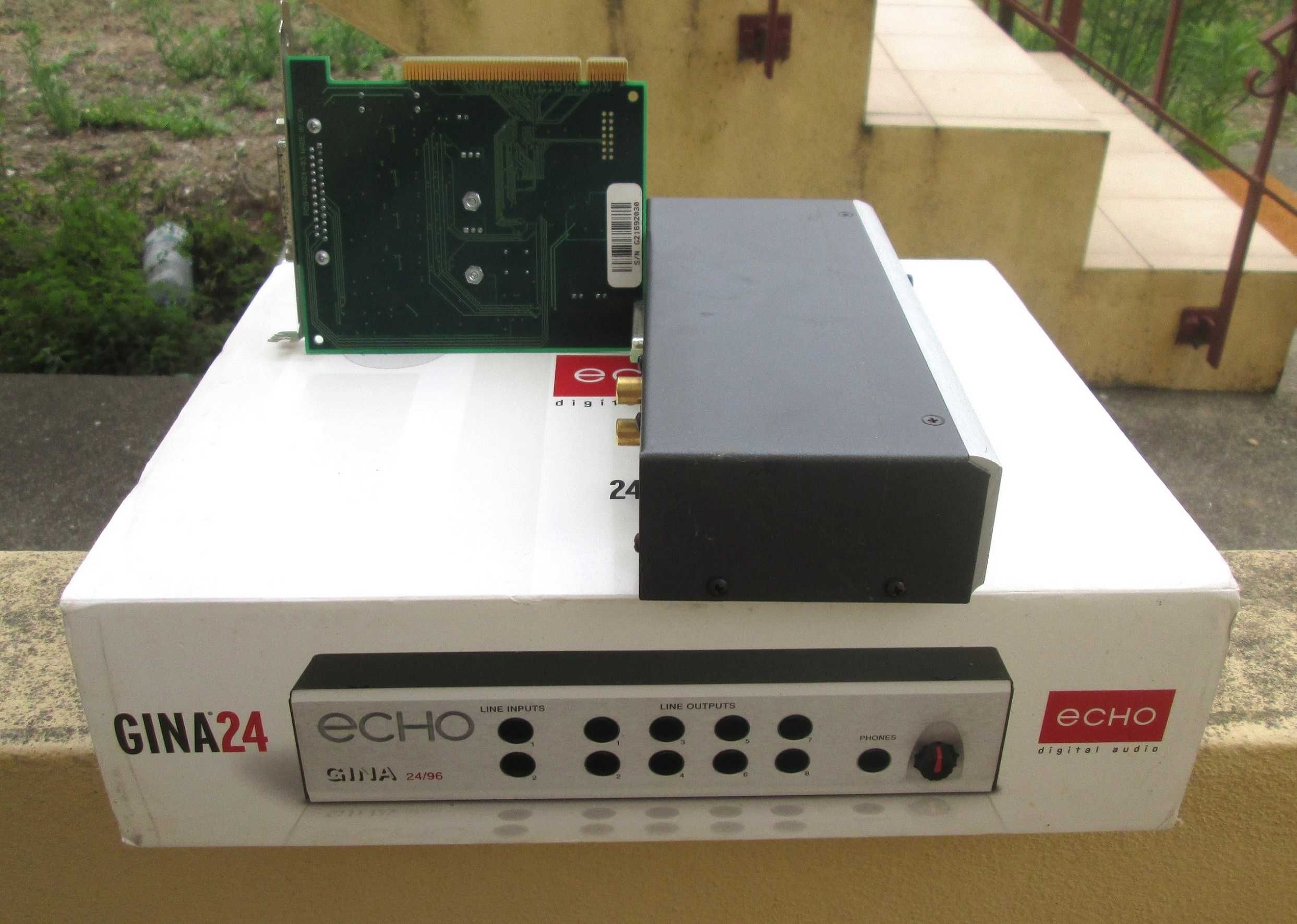 Interface áudio Echo Gina 24/96