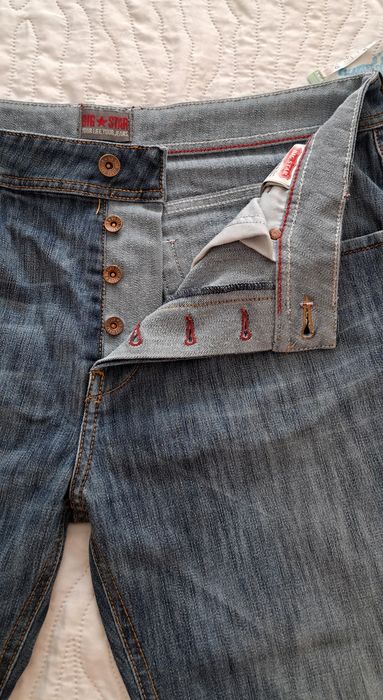 Spodnie jeansy męskie Big Star W 33 L 32 straight