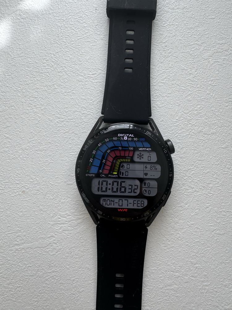 Smartwatch męski Huawei Watch GT 3 czarny jak nowy